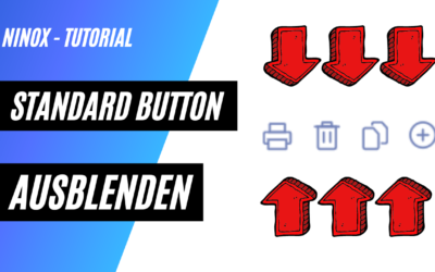 Standard Button ausblenden